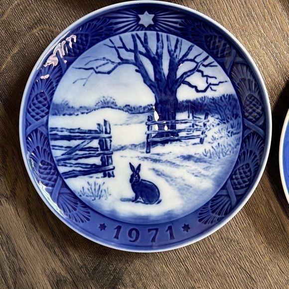 Assorted Lot of 6 Jule After Royal Copenhagen Christmas Plate Collection 7" - Picture 4 of 12